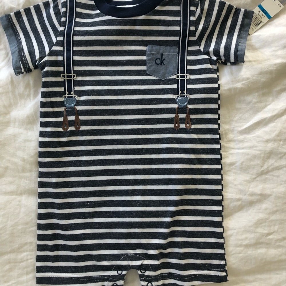 Calvin Klein baby toddler romper